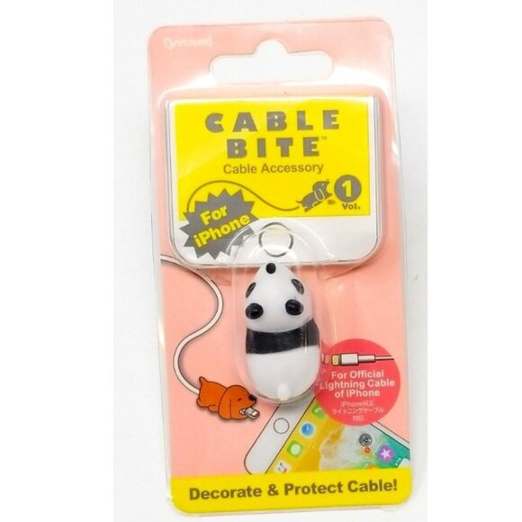 Panda Bear iPhone / Android Charger Cable Protector - Picture 2 of 5